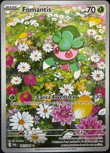 Fomantis #85 Pokemon Pitch Black  image 1